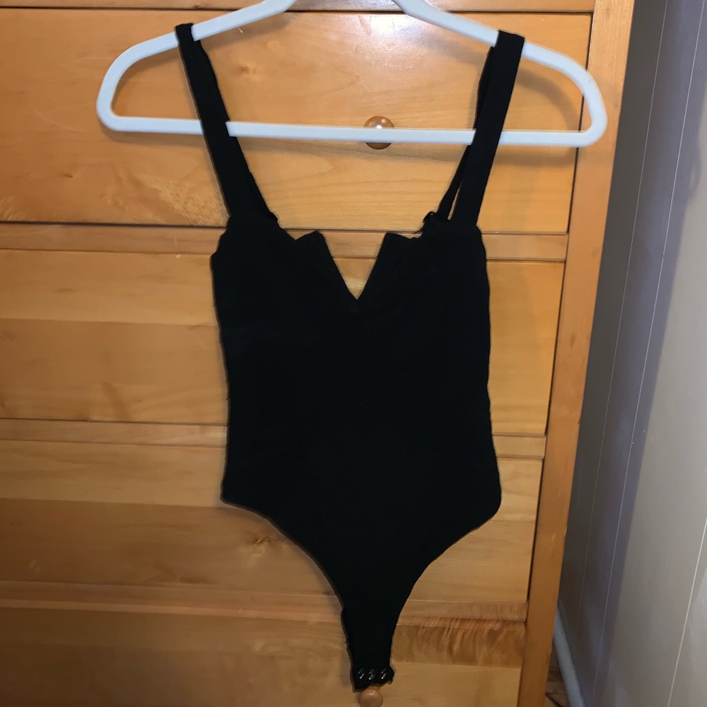 Free People Pippa V- Wire bodysuit